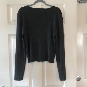 F21 Cut Out Sweater
